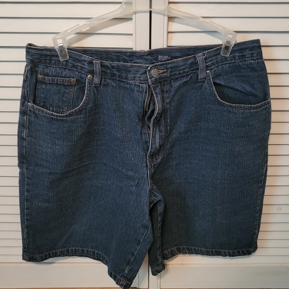 VTG Men's Bugle Boy 77 Blue Jean Shorts Denim